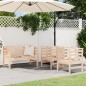 vidaXL 3-tlg. Garten-Lounge-Set Massivholz Kiefer vidaXL 3-tlg. Garten-Lounge-Set Massivholz Kiefer