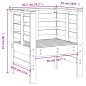 vidaXL 3-tlg. Garten-Lounge-Set Massivholz Kiefer vidaXL 3-tlg. Garten-Lounge-Set Massivholz Kiefer