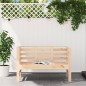 vidaXL Gartenbank 111,5x53x71 cm Massivholz Kiefer vidaXL Gartenbank 111,5x53x71 cm Massivholz Kiefer