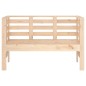 vidaXL Gartenbank 111,5x53x71 cm Massivholz Kiefer vidaXL Gartenbank 111,5x53x71 cm Massivholz Kiefer