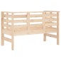 vidaXL Gartenbank 111,5x53x71 cm Massivholz Kiefer vidaXL Gartenbank 111,5x53x71 cm Massivholz Kiefer