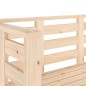 vidaXL Gartenbank 111,5x53x71 cm Massivholz Kiefer vidaXL Gartenbank 111,5x53x71 cm Massivholz Kiefer