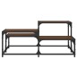 vidaXL Couchtisch Braun Eichen-Optik 87,5x87,5x40 cm Holzwerkstoff vidaXL Couchtisch Braun Eichen-Optik 87,5x87,5x40 cm Holzwerkstoff