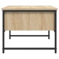 vidaXL Couchtisch Sonoma-Eiche 101x49x39,5 cm Holzwerkstoff