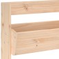 vidaXL Wand-Pflanzkübel mit 3 Fächern 60x18,5x110 cm Massivholz Kiefer vidaXL Wand-Pflanzkübel mit 3 Fächern 60x18,5x110 cm Massivholz Kiefer