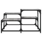 vidaXL Couchtisch Grau Sonoma 68x68x40 cm Holzwerkstoff