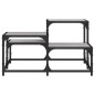 vidaXL Couchtisch Grau Sonoma 68x68x40 cm Holzwerkstoff