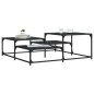 vidaXL Couchtisch Schwarz 107x107x40 cm Holzwerkstoff vidaXL Couchtisch Schwarz 107x107x40 cm Holzwerkstoff