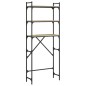 vidaXL Waschmaschinenregal Sonoma-Eiche 67x25x163 cm Holzwerkstoff vidaXL Waschmaschinenregal Sonoma-Eiche 67x25x163 cm Holzwerkstoff