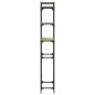 vidaXL Waschmaschinenregal Sonoma-Eiche 67x25x163 cm Holzwerkstoff vidaXL Waschmaschinenregal Sonoma-Eiche 67x25x163 cm Holzwerkstoff