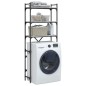 vidaXL Waschmaschinenregal Grau Sonoma 67x25x163 cm Holzwerkstoff vidaXL Waschmaschinenregal Grau Sonoma 67x25x163 cm Holzwerkstoff