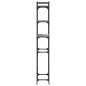 vidaXL Waschmaschinenregal Grau Sonoma 67x25x163 cm Holzwerkstoff vidaXL Waschmaschinenregal Grau Sonoma 67x25x163 cm Holzwerkstoff