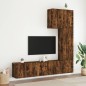 vidaXL 5-tlg. Wohnwand Räuchereiche Holzwerkstoff vidaXL 5-tlg. Wohnwand Räuchereiche Holzwerkstoff