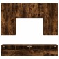 vidaXL 5-tlg. Wohnwand Räuchereiche Holzwerkstoff vidaXL 5-tlg. Wohnwand Räuchereiche Holzwerkstoff