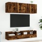 vidaXL 5-tlg. Wohnwand Räuchereiche Holzwerkstoff vidaXL 5-tlg. Wohnwand Räuchereiche Holzwerkstoff
