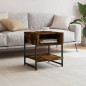 vidaXL Couchtisch Räuchereiche 40x40x45 cm Holzwerkstoff vidaXL Couchtisch Räuchereiche 40x40x45 cm Holzwerkstoff