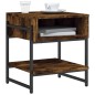 vidaXL Couchtisch Räuchereiche 40x40x45 cm Holzwerkstoff vidaXL Couchtisch Räuchereiche 40x40x45 cm Holzwerkstoff