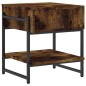 vidaXL Couchtisch Räuchereiche 40x40x45 cm Holzwerkstoff vidaXL Couchtisch Räuchereiche 40x40x45 cm Holzwerkstoff