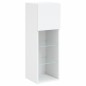 vidaXL TV-Schränke mit LED-Leuchten 2 Stk. Weiß 30,5x30x90 cm vidaXL TV-Schränke mit LED-Leuchten 2 Stk. Weiß 30,5x30x90 cm