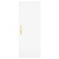 Highboard Weiß 34,5x34x180 cm Holzwerkstoff Highboard Weiß 34,5x34x180 cm Holzwerkstoff