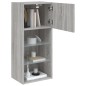 vidaXL TV-Schränke mit LED-Leuchten 2 Stk. Grau Sonoma 40,5x30x90 cm vidaXL TV-Schränke mit LED-Leuchten 2 Stk. Grau Sonoma 40,5x30x90 cm