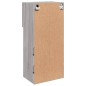 vidaXL TV-Schränke mit LED-Leuchten 2 Stk. Grau Sonoma 40,5x30x90 cm vidaXL TV-Schränke mit LED-Leuchten 2 Stk. Grau Sonoma 40,5x30x90 cm