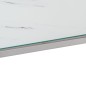 vidaXL Konsolentisch Silbern Edelstahl und Hartglas vidaXL Konsolentisch Silbern Edelstahl und Hartglas