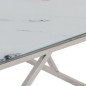 vidaXL Couchtisch Silbern Edelstahl und Hartglas vidaXL Couchtisch Silbern Edelstahl und Hartglas