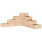 vidaXL Pflanzentreppe 4 Stufen 80,5x79x36 cm Massivholz Kiefer vidaXL Pflanzentreppe 4 Stufen 80,5x79x36 cm Massivholz Kiefer
