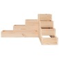 vidaXL Pflanzentreppe 4 Stufen 80,5x79x36 cm Massivholz Kiefer vidaXL Pflanzentreppe 4 Stufen 80,5x79x36 cm Massivholz Kiefer