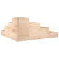 vidaXL Pflanzentreppe 4 Stufen 80,5x79x36 cm Massivholz Kiefer vidaXL Pflanzentreppe 4 Stufen 80,5x79x36 cm Massivholz Kiefer
