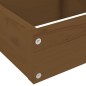 vidaXL Pflanzentreppe 4 Stufen 80,5x79x36 cm Honigbraun Massivholz vidaXL Pflanzentreppe 4 Stufen 80,5x79x36 cm Honigbraun Massivholz