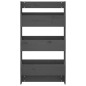 vidaXL Wand-Pflanzkübel mit 3 Fächern 60x18,5x110 cm Grau Kiefernholz vidaXL Wand-Pflanzkübel mit 3 Fächern 60x18,5x110 cm Grau Kiefernholz