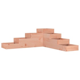vidaXL Pflanzentreppe 4 Stufen 106x104,5x36 cm Massivholz Douglasie