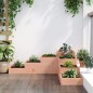 vidaXL Pflanzentreppe 4 Stufen 106x104,5x36 cm Massivholz Douglasie vidaXL Pflanzentreppe 4 Stufen 106x104,5x36 cm Massivholz Douglasie