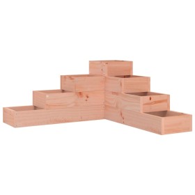 vidaXL Pflanzentreppe 4 Stufen 80,5x79x36 cm Massivholz Douglasie