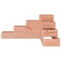 vidaXL Pflanzentreppe 4 Stufen 80,5x79x36 cm Massivholz Douglasie vidaXL Pflanzentreppe 4 Stufen 80,5x79x36 cm Massivholz Douglasie