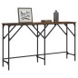 vidaXL Konsolentisch Räuchereiche 140x29x75 cm Holzwerkstoff vidaXL Konsolentisch Räuchereiche 140x29x75 cm Holzwerkstoff