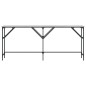 vidaXL Konsolentisch Grau Sonoma 180x29x75 cm Holzwerkstoff vidaXL Konsolentisch Grau Sonoma 180x29x75 cm Holzwerkstoff