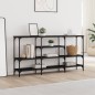 vidaXL Konsolentisch Schwarz 160x29x80 cm Holzwerkstoff vidaXL Konsolentisch Schwarz 160x29x80 cm Holzwerkstoff