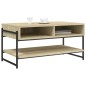vidaXL Couchtisch Sonoma-Eiche 90x50x45 cm Holzwerkstoff vidaXL Couchtisch Sonoma-Eiche 90x50x45 cm Holzwerkstoff