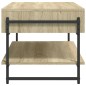 vidaXL Couchtisch Sonoma-Eiche 90x50x45 cm Holzwerkstoff vidaXL Couchtisch Sonoma-Eiche 90x50x45 cm Holzwerkstoff
