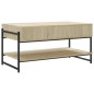 vidaXL Couchtisch Sonoma-Eiche 90x50x45 cm Holzwerkstoff vidaXL Couchtisch Sonoma-Eiche 90x50x45 cm Holzwerkstoff