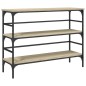 vidaXL Konsolentisch Sonoma-Eiche 100x32x75 cm Holzwerkstoff vidaXL Konsolentisch Sonoma-Eiche 100x32x75 cm Holzwerkstoff