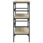vidaXL Konsolentisch Sonoma-Eiche 100x32x75 cm Holzwerkstoff vidaXL Konsolentisch Sonoma-Eiche 100x32x75 cm Holzwerkstoff