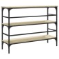 vidaXL Konsolentisch Sonoma-Eiche 100x32x75 cm Holzwerkstoff vidaXL Konsolentisch Sonoma-Eiche 100x32x75 cm Holzwerkstoff