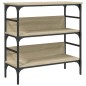 vidaXL Konsolentisch Sonoma-Eiche 75x32x75 cm Holzwerkstoff vidaXL Konsolentisch Sonoma-Eiche 75x32x75 cm Holzwerkstoff