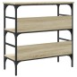 vidaXL Konsolentisch Sonoma-Eiche 75x32x75 cm Holzwerkstoff vidaXL Konsolentisch Sonoma-Eiche 75x32x75 cm Holzwerkstoff