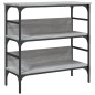 vidaXL Konsolentisch Grau Sonoma 75x32x75 cm Holzwerkstoff vidaXL Konsolentisch Grau Sonoma 75x32x75 cm Holzwerkstoff