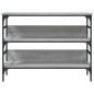 vidaXL Konsolentisch Grau Sonoma 100x32x75 cm Holzwerkstoff vidaXL Konsolentisch Grau Sonoma 100x32x75 cm Holzwerkstoff